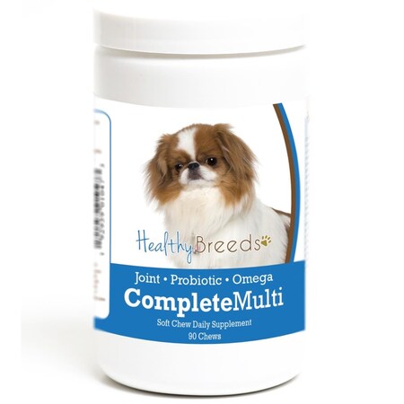 Healthy Breeds Japanese Chin all in one Multivitamin Soft Chew, 90PK 192959010473
